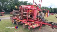 Vaderstad Rapid 4m corn drill, radar metering system, lots of new wearing parts, good working order, red control box, bag and manual in office - 2
