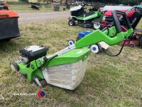 Viking mower c/w grass box, good runner but no drive - 4