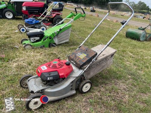 Honda HR 173 petrol mower, c/w grassbox, gwo