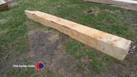 11ft long Sycamore beam 10 1/2in x 10 1/2in - 3
