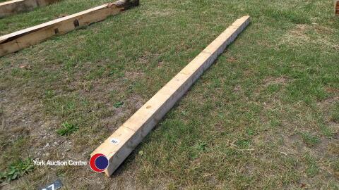 12ft long beam 6in x 6in
