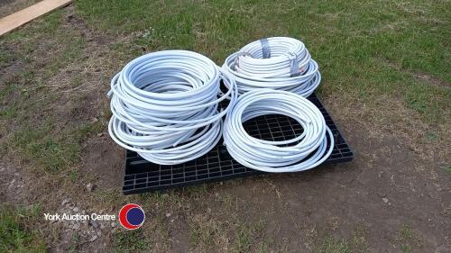 Underfloor heating pipe offcuts