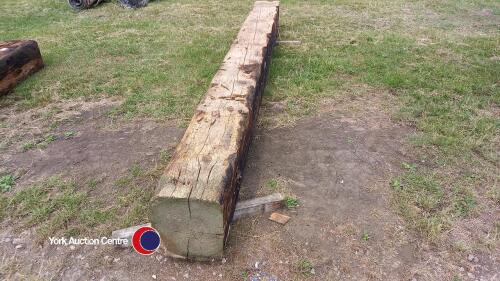 Oak beam 14ft 4in x 14in square