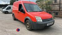 2008 Ford Transit Connect T230 L90 van - in daily use until recently - diesel - MOT 12.5.26 - YK58 XRW - 155553 mileage - 2 former keepers - HPi clear - V5 in office