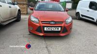 2012 Ford Focus 1.6 Zetec TDCI- CK12 CFM - diesel - 4 former keepers - HPi clear - MOT 17.7.25 - 128049 miles, needs new clutch, drove well before clutch went - V5 in office - 7