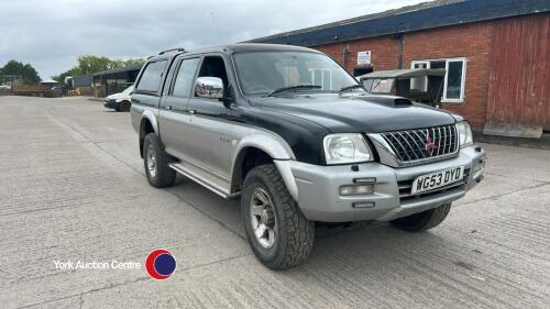 2003 Mitsubishi L200 2.5TD 4LIFE 4WD - WG53DYD - diesel - 4 former keepers - HPi clear - MOT 17.9.25 - 215000 miles - V5 in office
