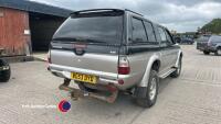 2003 Mitsubishi L200 2.5TD 4LIFE 4WD - WG53DYD - diesel - 4 former keepers - HPi clear - MOT 17.9.25 - 215000 miles - V5 in office - 3