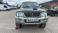 2003 Mitsubishi L200 2.5TD 4LIFE 4WD - WG53DYD - diesel - 4 former keepers - HPi clear - MOT 17.9.25 - 215000 miles - V5 in office - 6