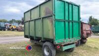 6T trailer c/w silage sides - 2