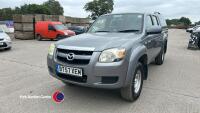2007 Mazda BT-50 TS 2.5 4wd pick up c/w top - BT57XEM - 2 former keepers - diesel - HPi clear - MOT 19.9.25 - 113118 miles - V5 in office - 2