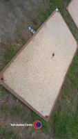 Steel road plate