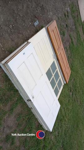 9 x miscellaneous internal doors