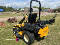 Cub Cadet Tank SZ commercial zero turn, 4 wheel steer ride on lawnmower, gwo, key in office - 4