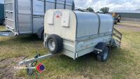 Graham Edwards 6ft x 3ft calf/sheep trailer, 2020. - 2