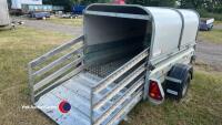 Graham Edwards 6ft x 3ft calf/sheep trailer, 2020. - 4