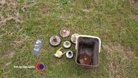 Pipe stops, various sizes