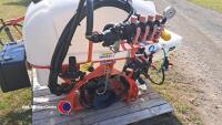 Kuhn 12m crop sprayer (new), pto in office - 2