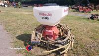 Stocks Turbo Jet Wizard, 8 outlets, 16 spread plates, 240L hopper, multiple seed rollers and control box