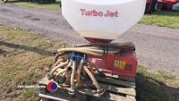 Stocks Turbo Jet Wizard, 8 outlets, 16 spread plates, 240L hopper, multiple seed rollers and control box - 3
