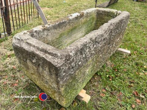 Limestone Victorian trough