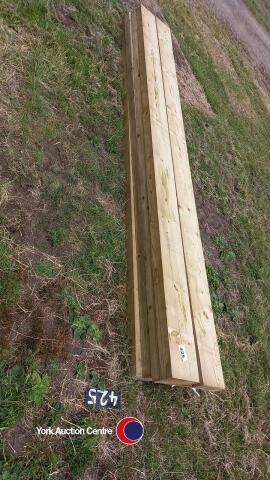 8 x 3 x 15 timber purlings