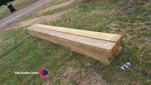 8 x 3 x 15 timber purlings