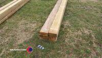 8 x 3 x 15 timber purlings - 2