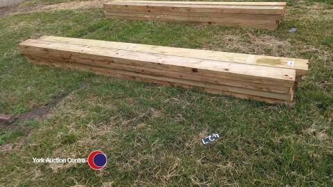 8 x 3 x 15 timber purlings