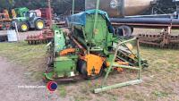 Amazone RP AD402 box drill on Suffolk coulters and KE403 power harrow with tyre packer combination, hydraulic coulter pressure, bout and pre em markers. Box and book in office. Roll over sheet fitted - 2