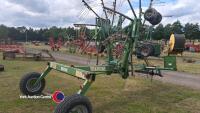 Krone KS 6 - 6.6m twin rake, pto in office - 2