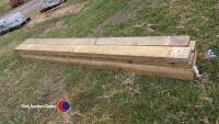 8 x 3 x 15 timber purlings