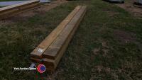 8 x 3 x 15 timber purlings - 2