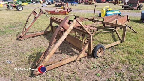 Cooks flat 8 bale sledge
