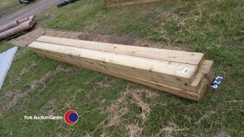 8 x 3 x 15 timber purlings