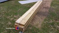 8 x 3 x 15 timber purlings - 2