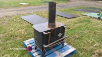 Hunter Herald 14kW log burner with back boiler - 3