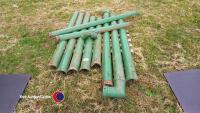 Apex cast iron guttering 5in wide, good condition - 3