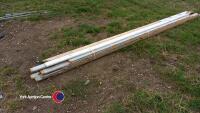 Reclaimed wooden cladding 90mm wide x 20mm thick most lengths over 3 meters - 2