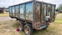 Tandem axle tipping trailer - 3