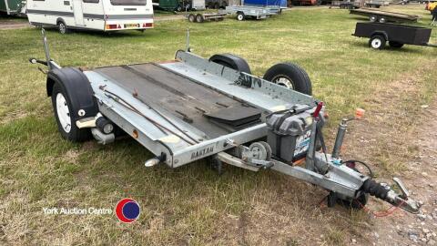 Bantam car transport trailer fully working motor mover and controls gwo breaks all working mint tyres