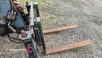 Matbro TR250 Teleram with pallet tines bucket and wood grab, 1993, gwo, key in office - 5