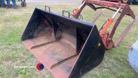 Matbro TR250 Teleram with pallet tines bucket and wood grab, 1993, gwo, key in office - 10