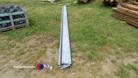 4 galvanised Z purlins, 5.7m x 180mm - 3