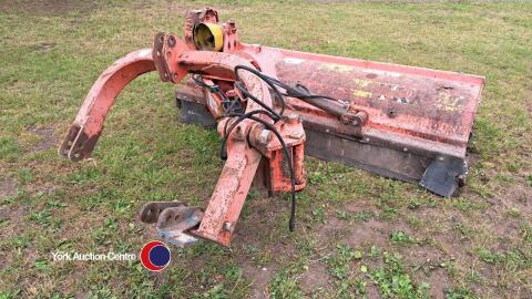 KRM Offset flail topper, pto in office