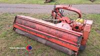 KRM Offset flail topper, pto in office - 3