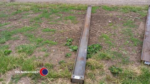 15ft 8in long x 8ftx 3in channel