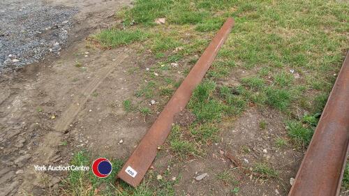 10ft 6in long x 6in x 3 1/2in angle 10mm thick