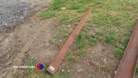 10ft 6in long x 6in x 3 1/2in angle 10mm thick