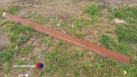 10ft 6in long x 6in x 3 1/2in angle 10mm thick - 3