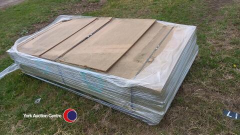 Approx 40 sheets of 8ft x 4ft moisture resistant MDF (9mm thick)